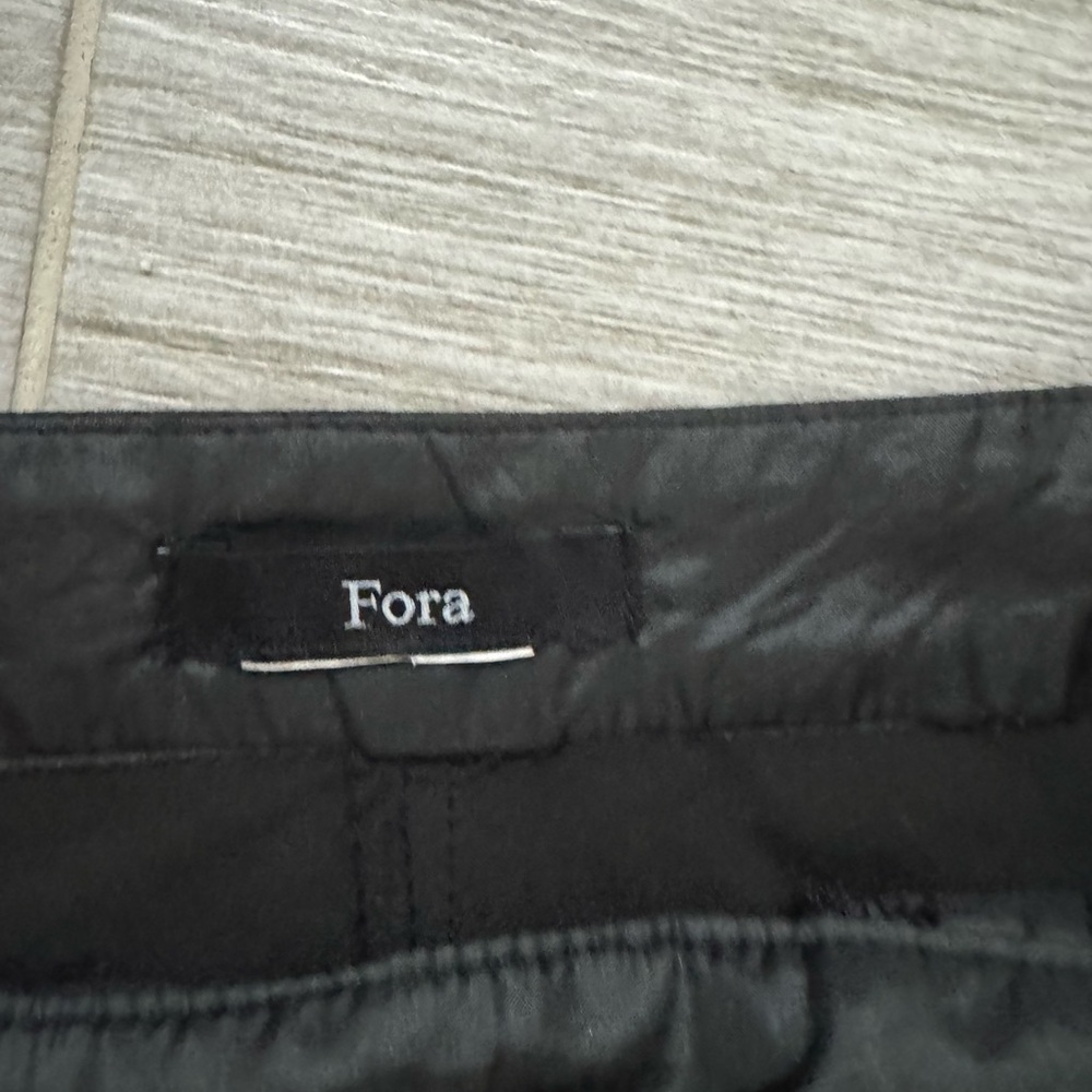 Fora Elegant Black Trousers